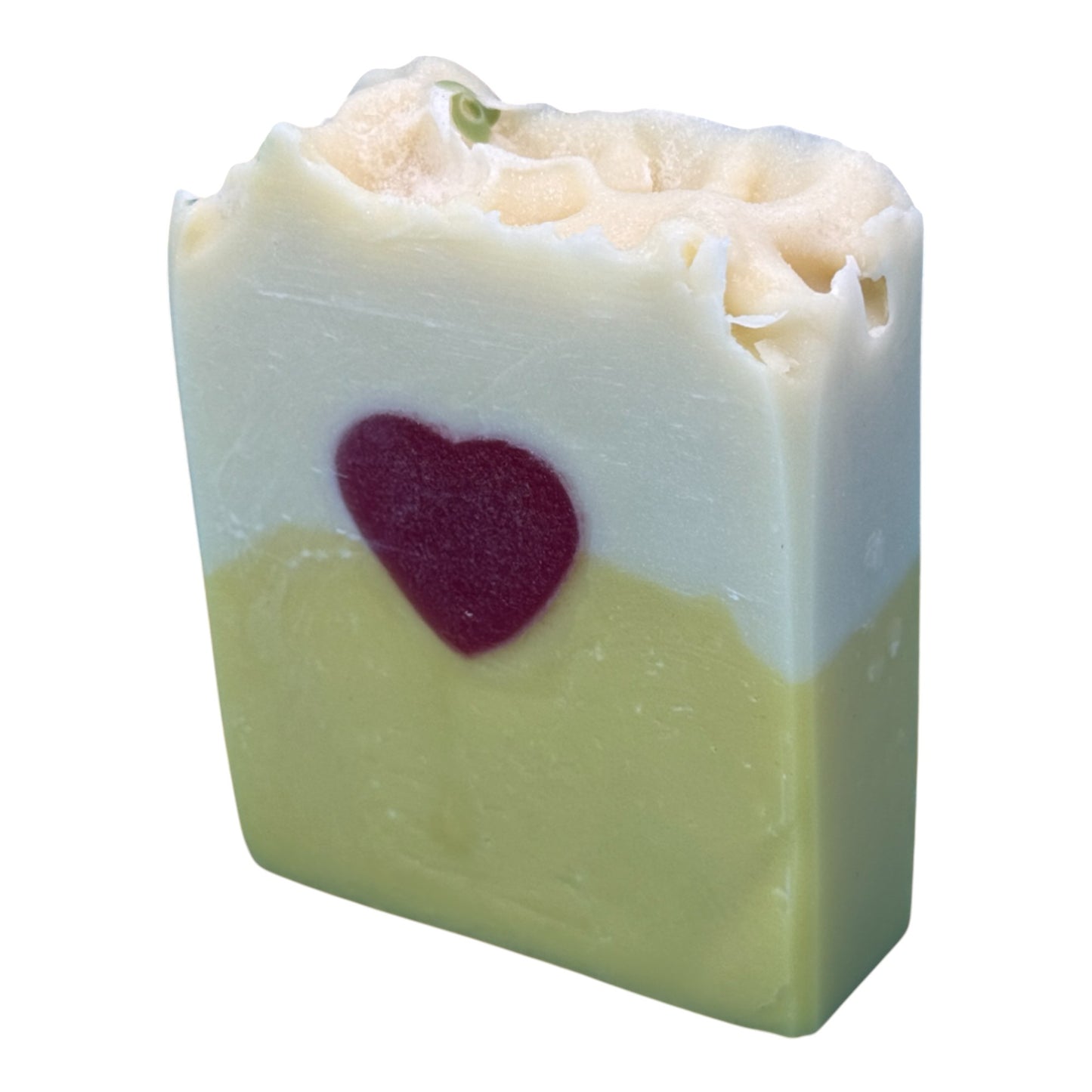 Honey and Hibiscus Heart - Bar Soap