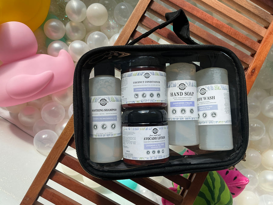 Lavender & Tea Tree Travel Gift Set (soap)