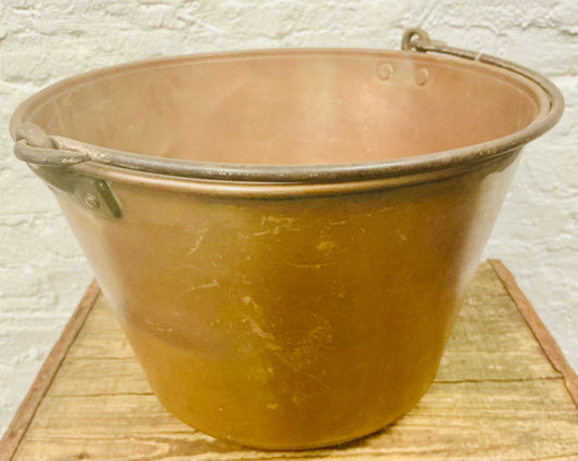 Antique Copper Bucket