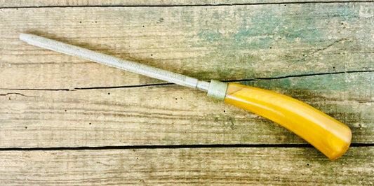 Vintage Butterscotch Bakelite Knife Sharpener