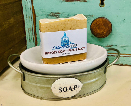 Hickory Goat Face & Body - Bar Soap