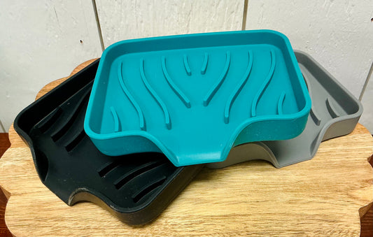 Self Draining Soap Tray