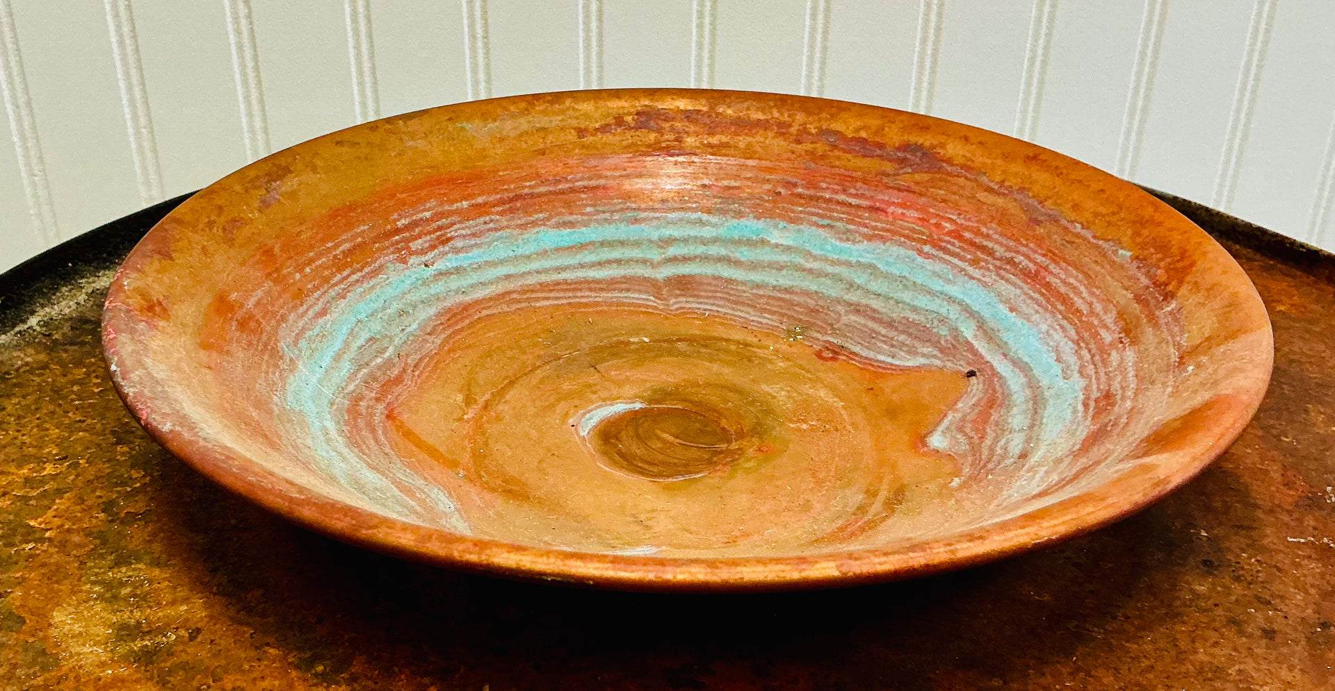 Vintage Copper Gold Panning Dish