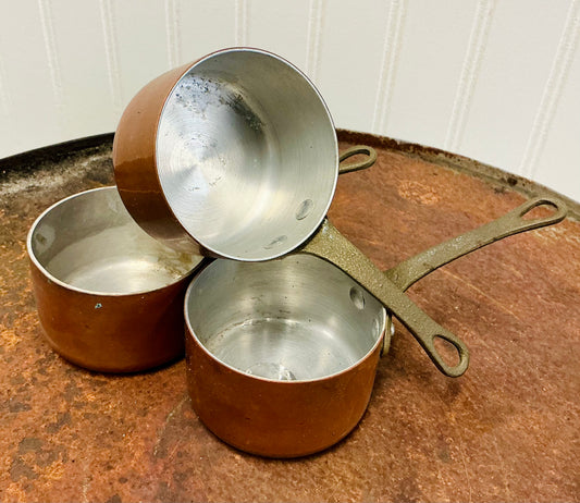 Vintage Small Copper Pot