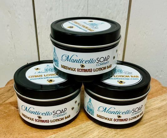 Citrus - Beeswax Lotion Bar