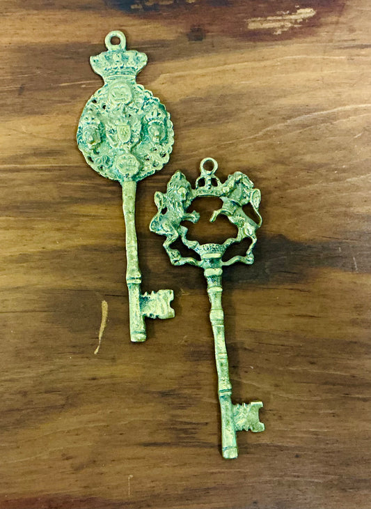 Vintage Brass Keys