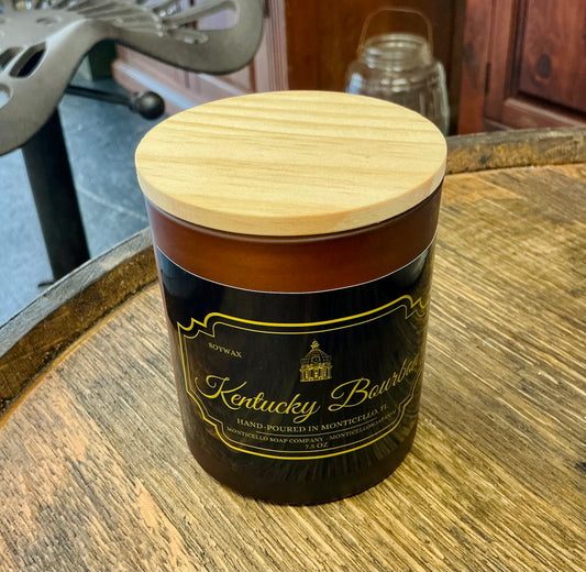 Hand Poured Kentucky Bourbon Soy Wax Candle
