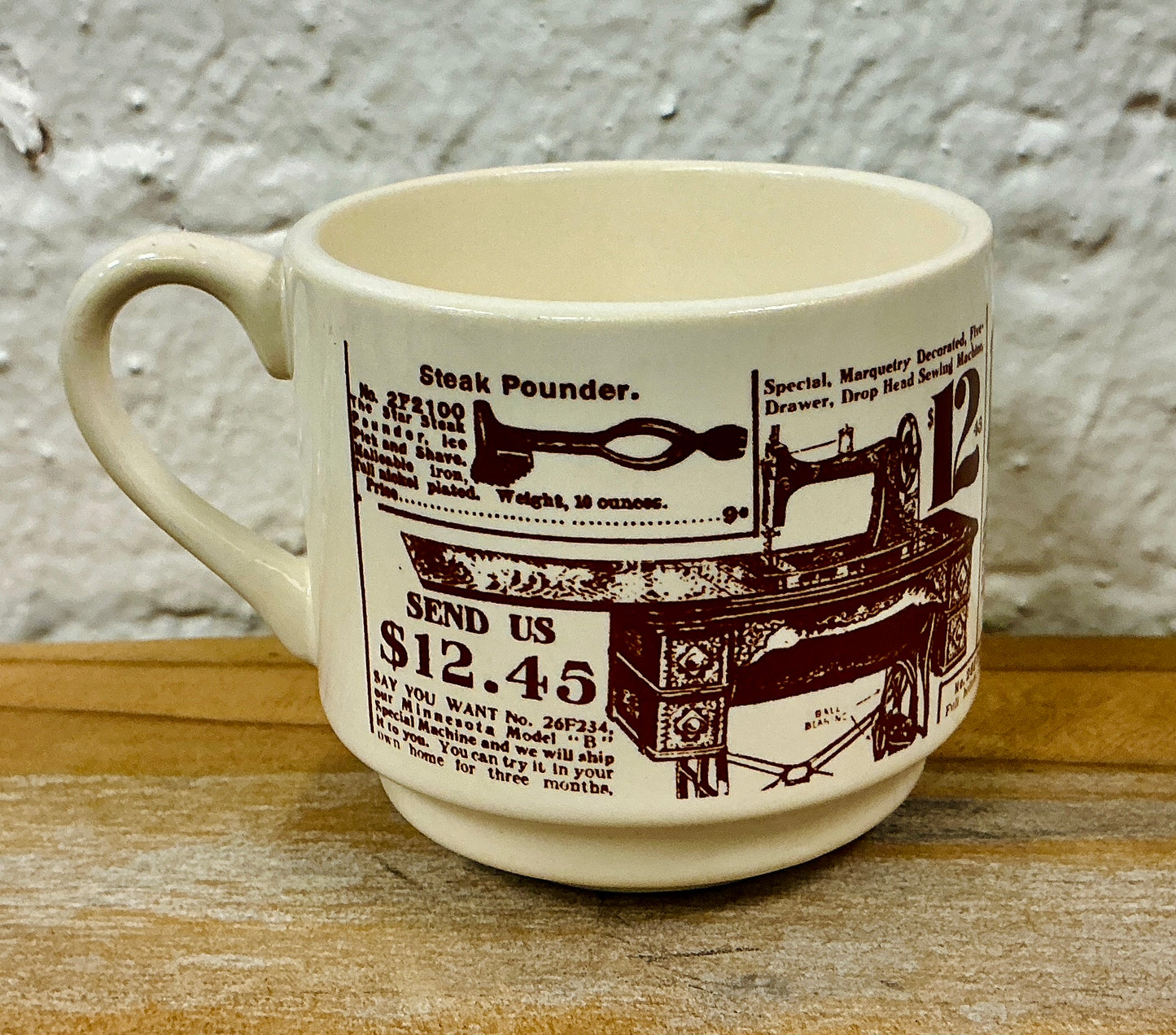 Vintage Sears, Roebuck & Co. 1906 Catalog Shave Mug