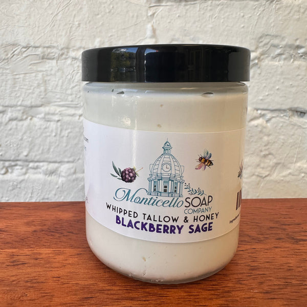 Whipped Tallow & Honey, 8 oz. - Blackberry Sage