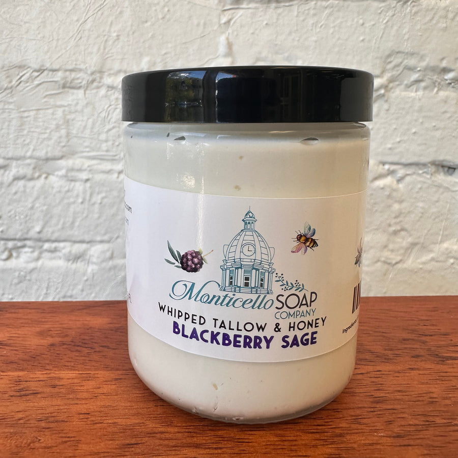 Whipped Tallow & Honey, 8 oz. - Blackberry Sage