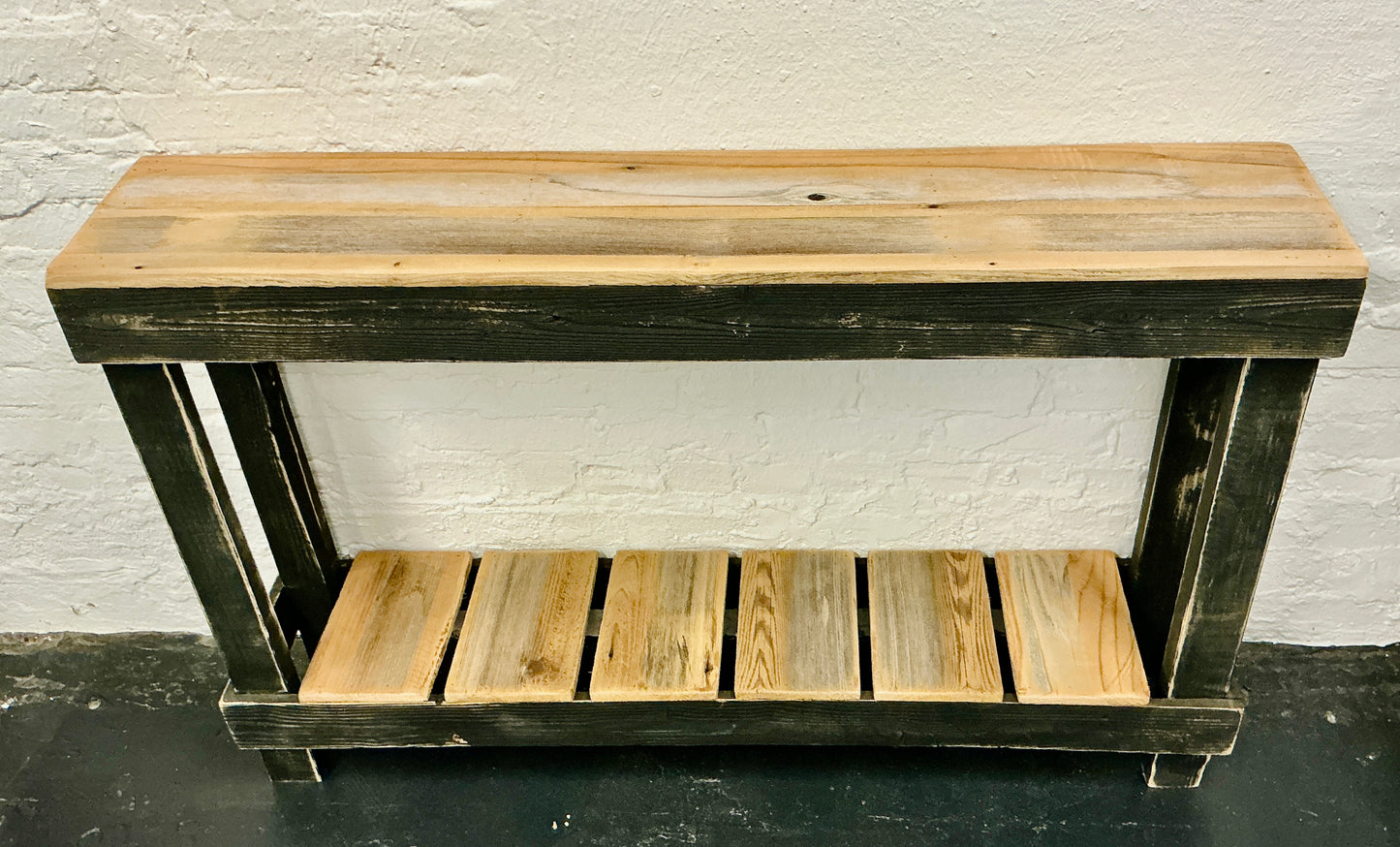 Reclaimed Wood Console Table