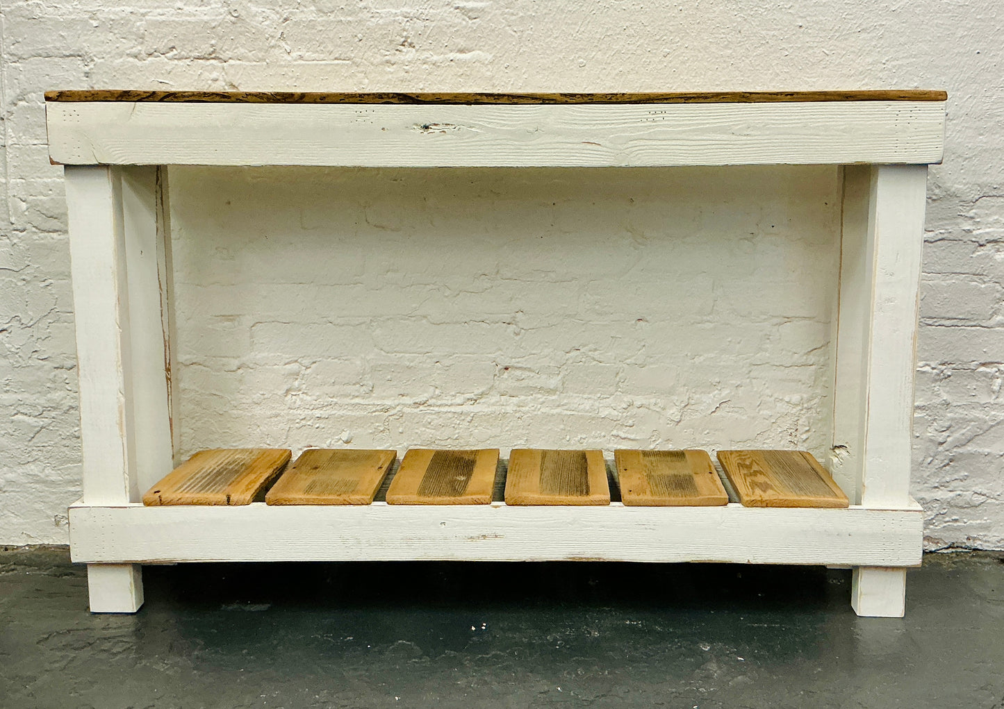 Reclaimed Wood Console Table