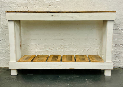 Reclaimed Wood Console Table
