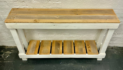 Reclaimed Wood Console Table