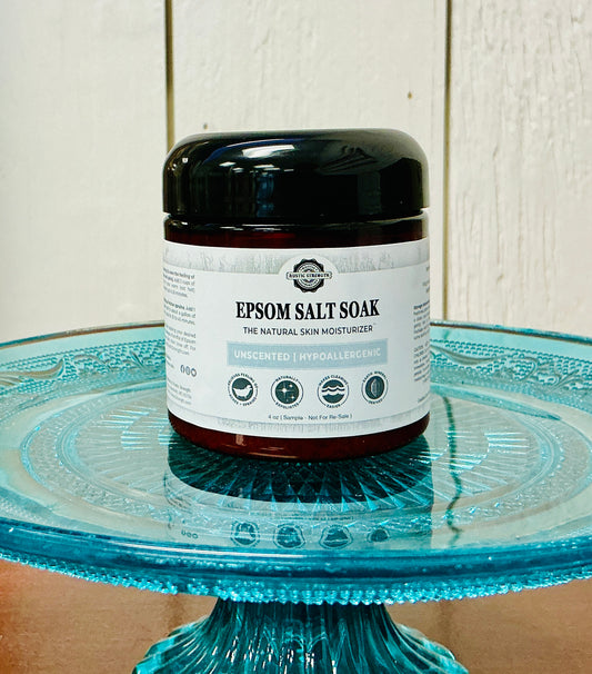 Epsom Salt, 4 oz - Unscented