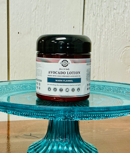 Avocado Lotion, 4 oz - Warm Flannel
