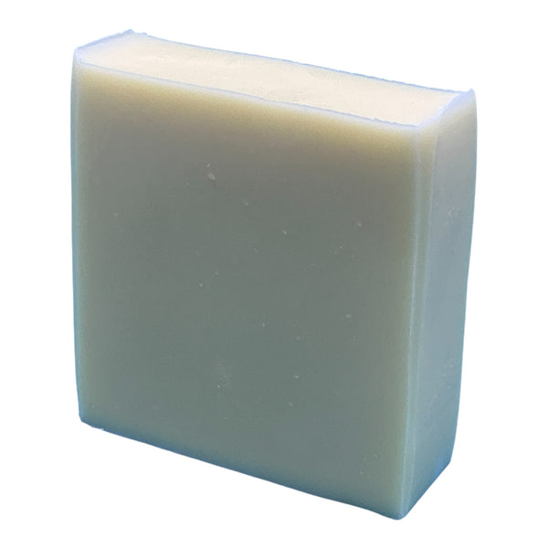 Rocco's Rhythm Castile-style handcrafted bar soap by Monticello Soap Company, unscented gentle bar for sensitive skin.