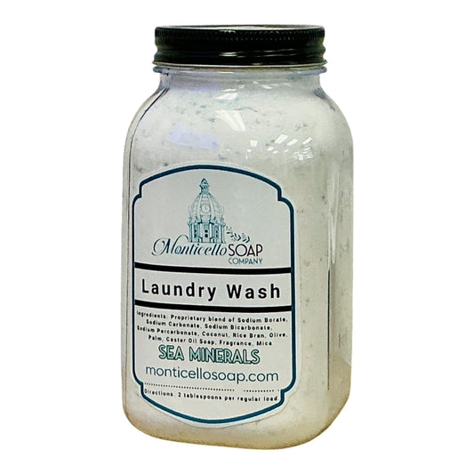 Natural Laundry Wash Powder 32 0z - Sea Minerals