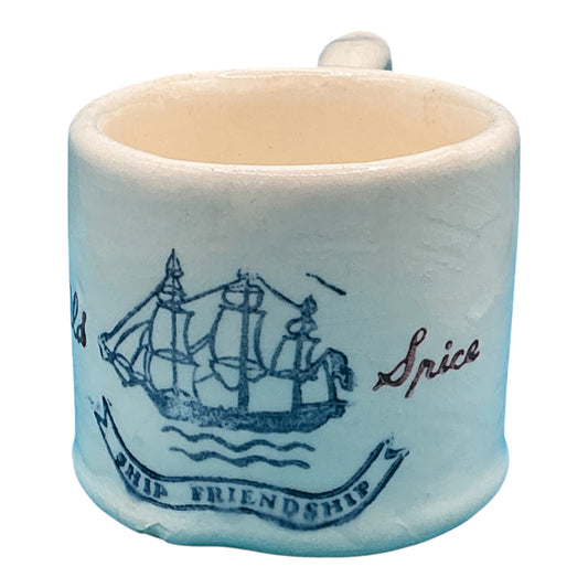 Vintage Old Spice Hull Pottery Mug