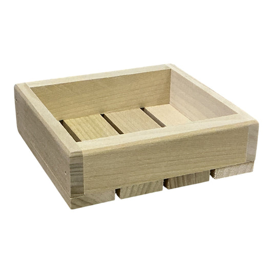 Poplar Wood Dish Soap Tray