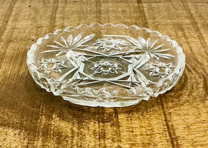 Vintage Anchor Hocking Star of David Coaster