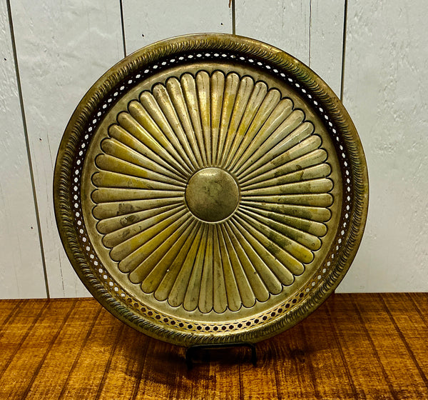 Vintage Silver Plated Tray, vintage one-of-a-kind find from Monticello Soap Company