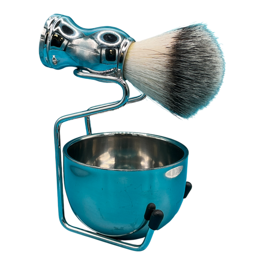 Men’s Shaving Set – Brush, Bowl & Stand