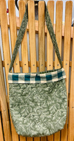 Handmade Grandma Core Quilted Tote Bag