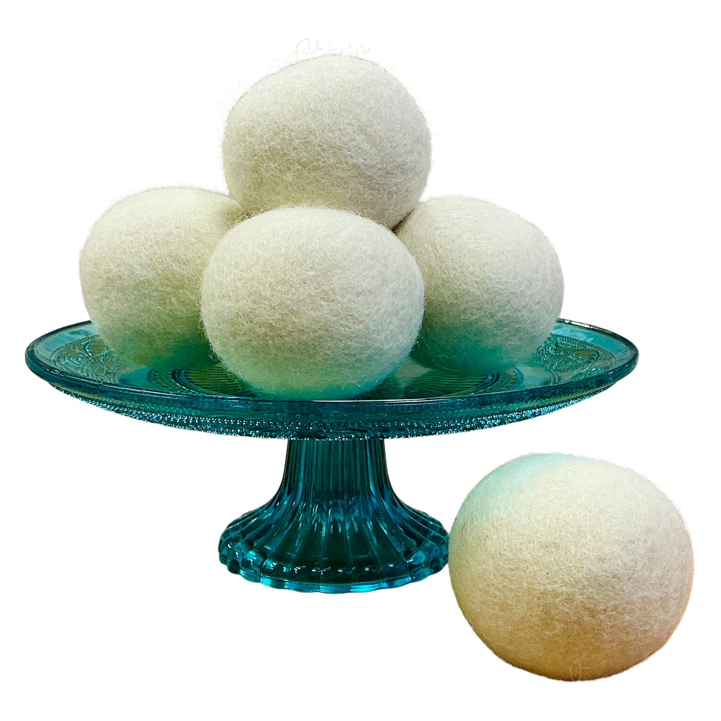 Natural Wool Dryer Balls - 6 Pack
