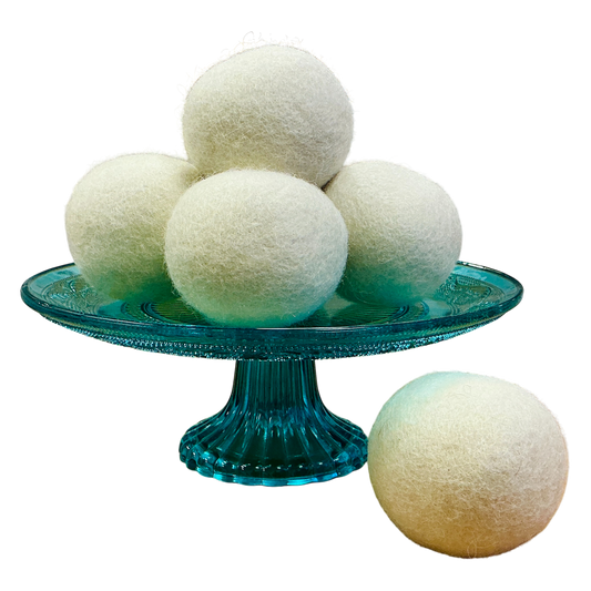 Natural Wool Dryer Balls - 6 Pack
