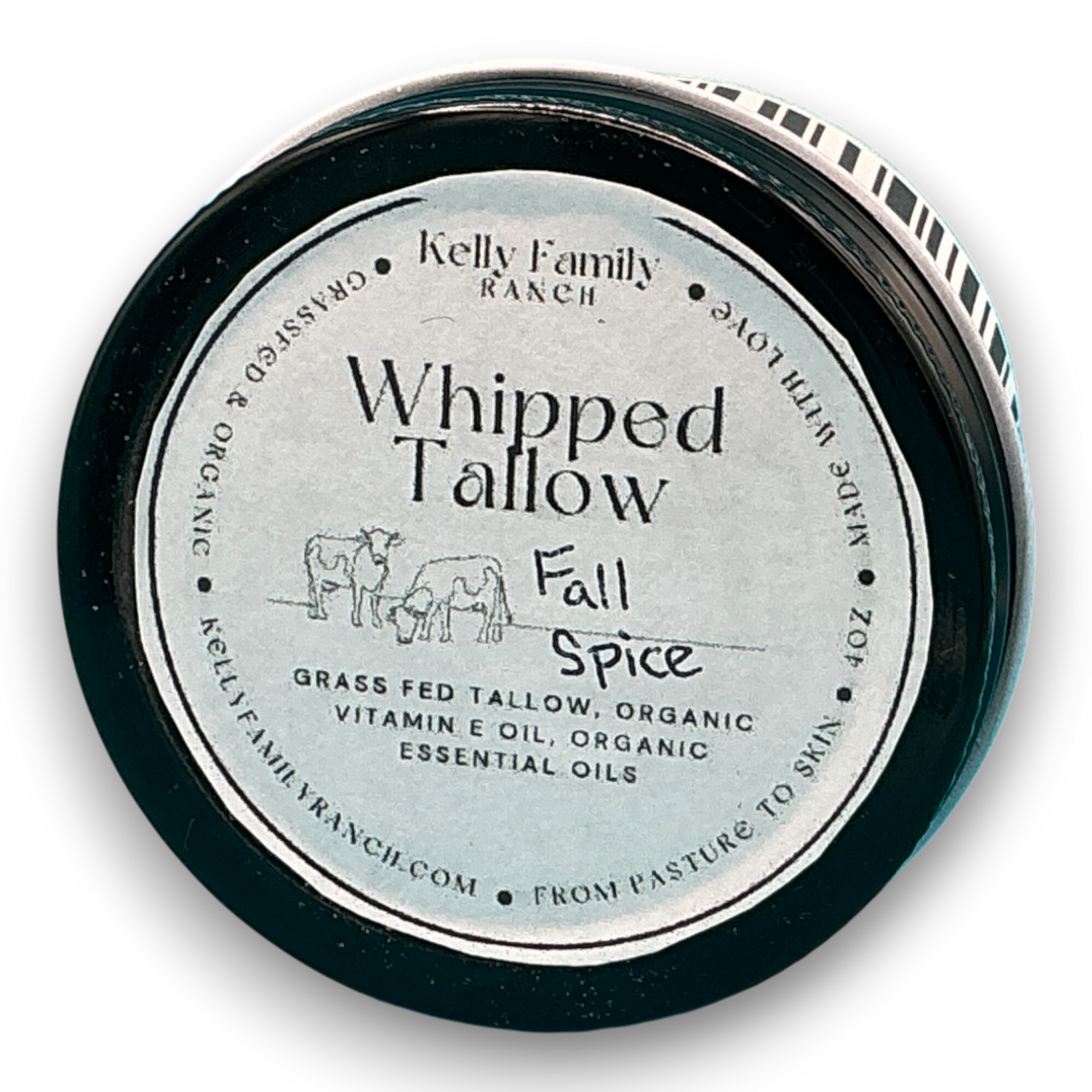 Kelly Family Ranch 4oz Fall Spice Whipped Tallow