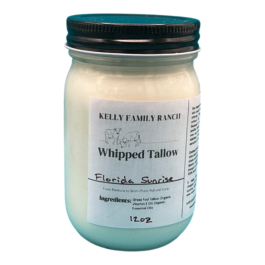 Kelly Family Ranch Whipped Tallow 12oz - Florida Sunrise