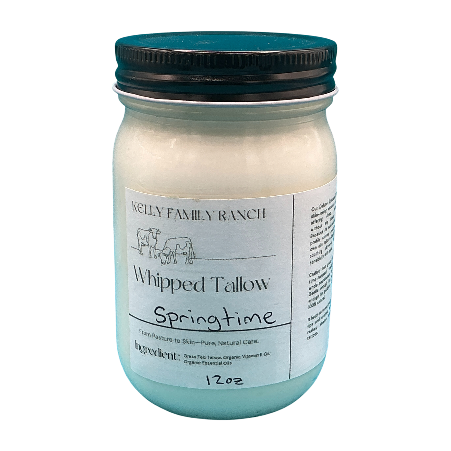 Kelly Family Ranch Whipped Tallow 12oz - Springtime
