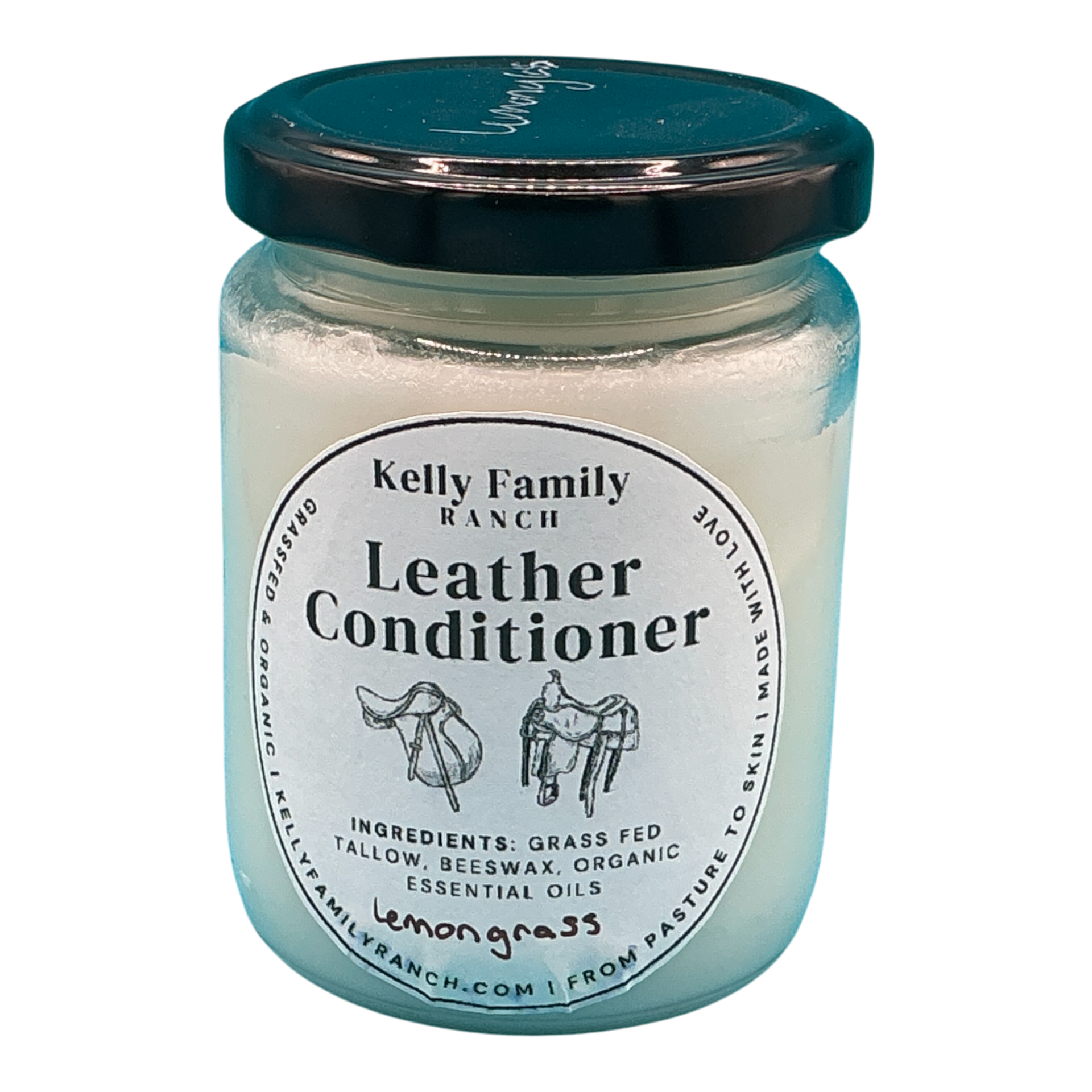 Kelly Family Ranch Leather Conditioner 8oz (Lemongrass)