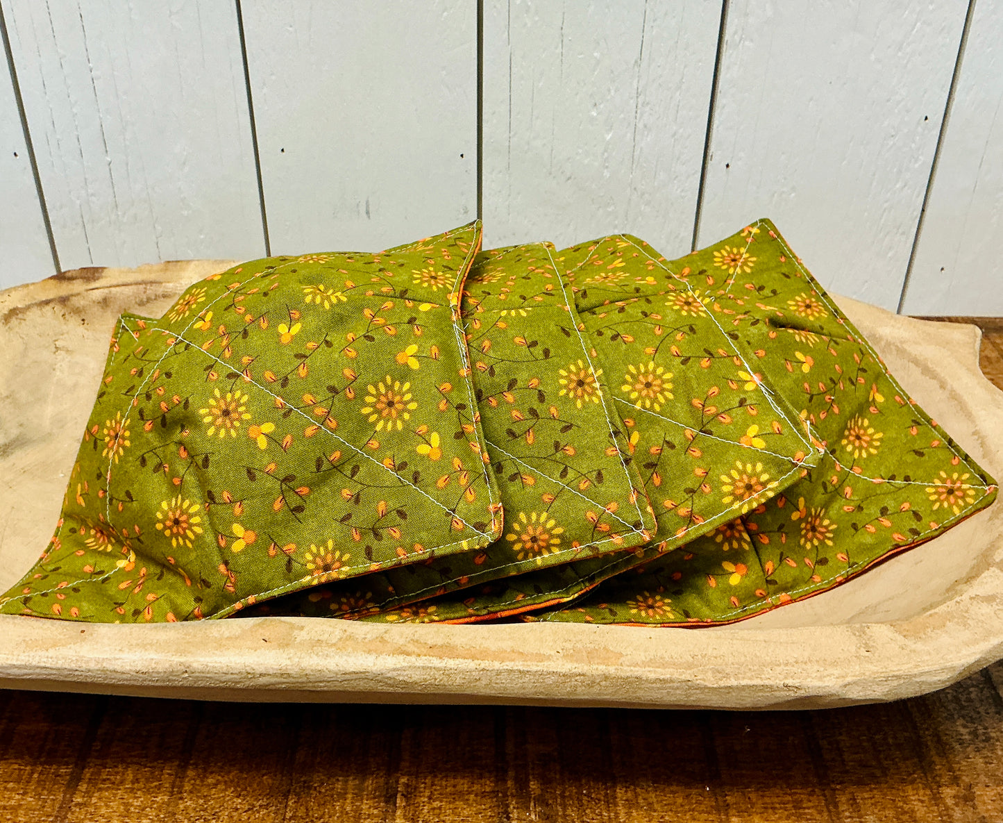 Fall Bowl Cozies, Set of Four