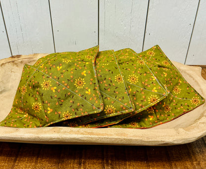 Fall Bowl Cozies, Set of Four