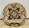 Vintage Hand Etched Turkish Copper Wall Plate