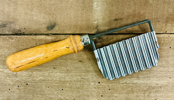 Vintage Crinkle Cutter Tool, vintage one-of-a-kind find from Monticello Soap Company