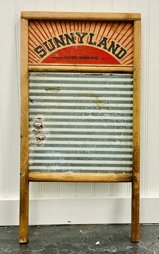 Vintage Sunnyland Wash Board
