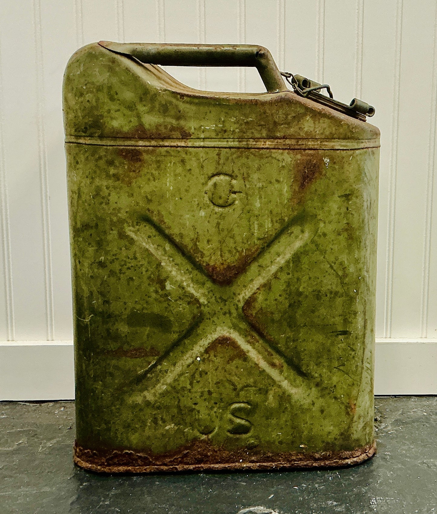 Antique Military Jerrycan