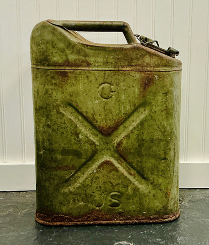 Antique Military Jerrycan