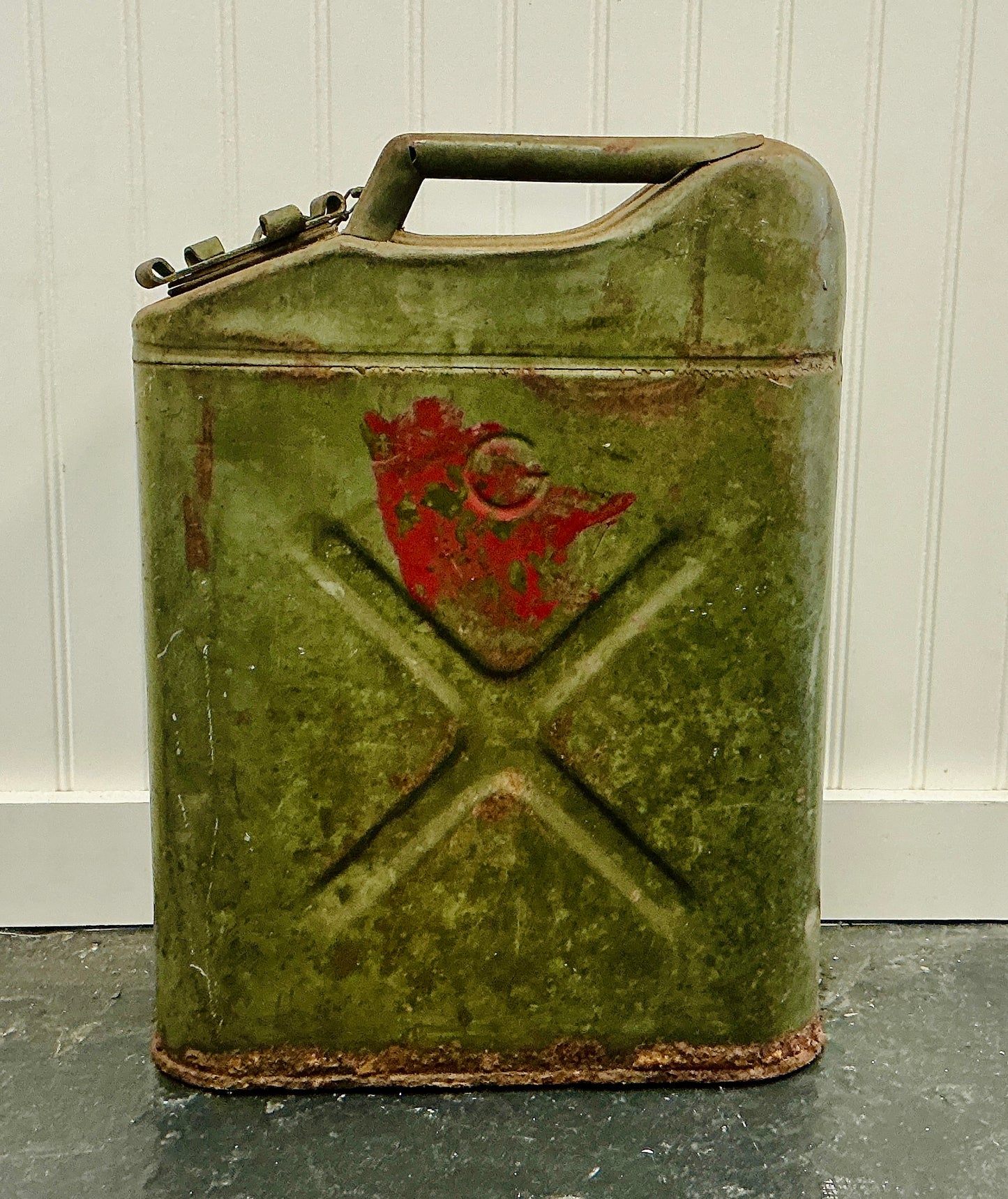 Antique Military Jerrycan