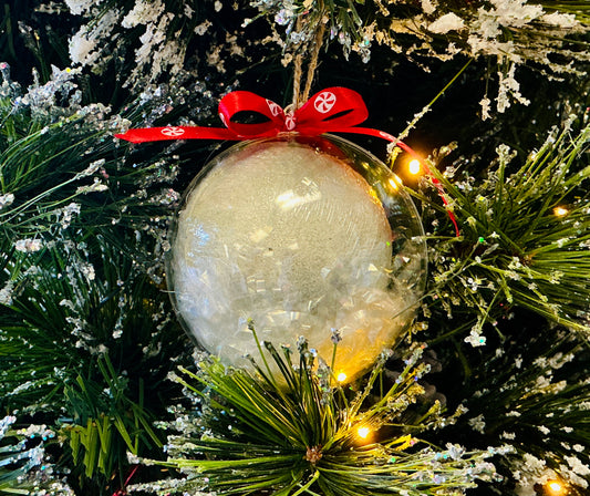 Peppermint & Tea Tree Bath Bomb Ornament
