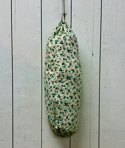Ivy Print Plastic Bag Holders