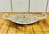 Vintage Imperial Glass Mogul Relish Dish with Handles