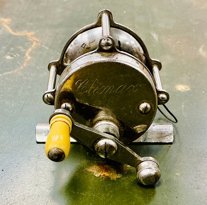 Vintage Climax Fishing Reel, vintage one-of-a-kind find from Monticello Soap Company