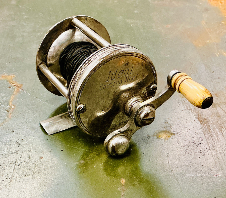 Vintage Ideal Casting Reel, vintage one-of-a-kind find from Monticello Soap Company