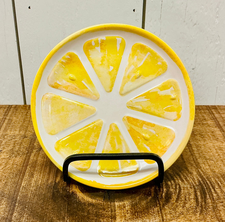 Lemon Snack or Appetizer Plate
