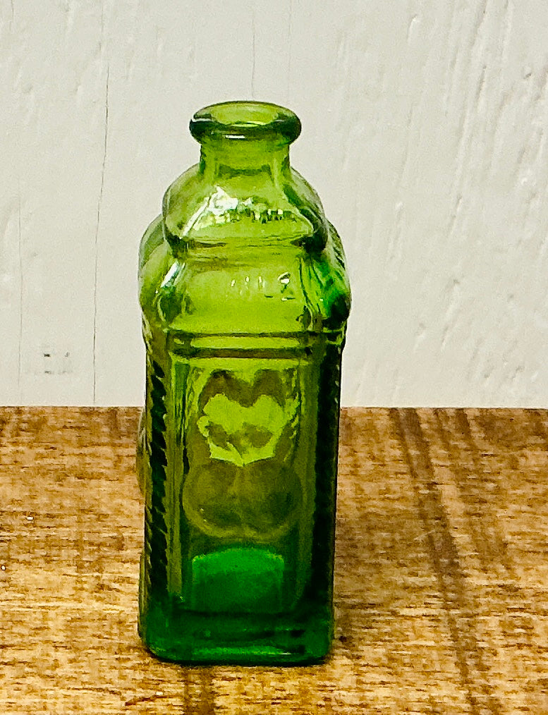 Vintage Berring's Apple Bitters Glass Bottle, vintage one-of-a-kind find from Monticello Soap Company