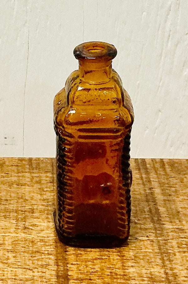 Vintage Berring's Apple Bitters Glass Bottle, vintage one-of-a-kind find from Monticello Soap Company